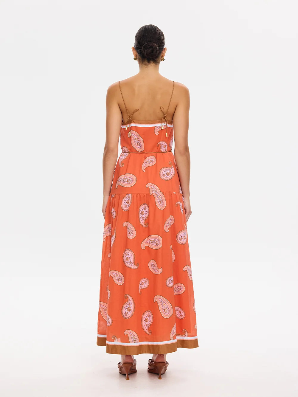 Ezra Maxi Dress- Coral