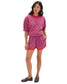 Le Jogging Short- Red/Cobalt
