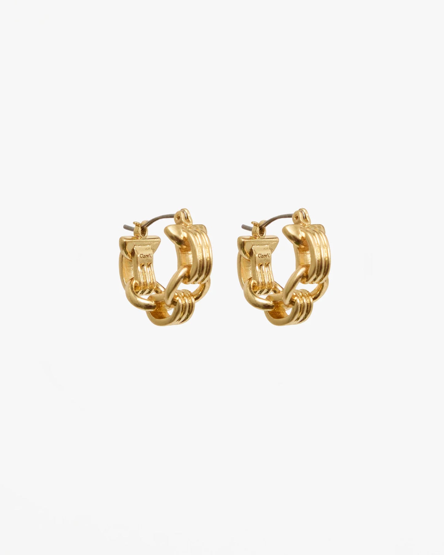 Le Story Chain Huggie- Gold