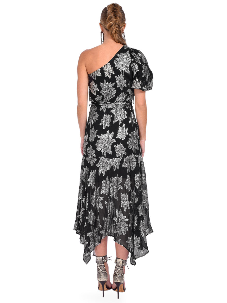 Lorna Jacquard Print Dress