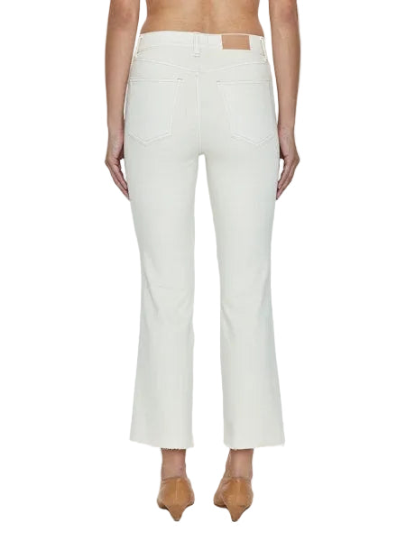 Lennon High Rise Crop Boot Cut- Sand Stone