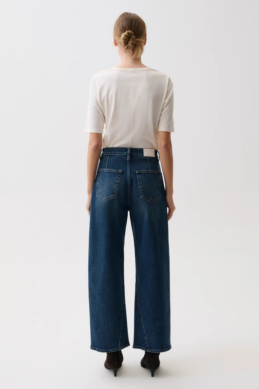 Kyra Bowed High Rise Jean- Cosmic