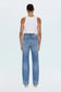 Cassie Super High Rise Straight Jean- Serpentine Vintage