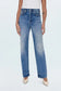 Cassie Super High Rise Straight Jean- Serpentine Vintage