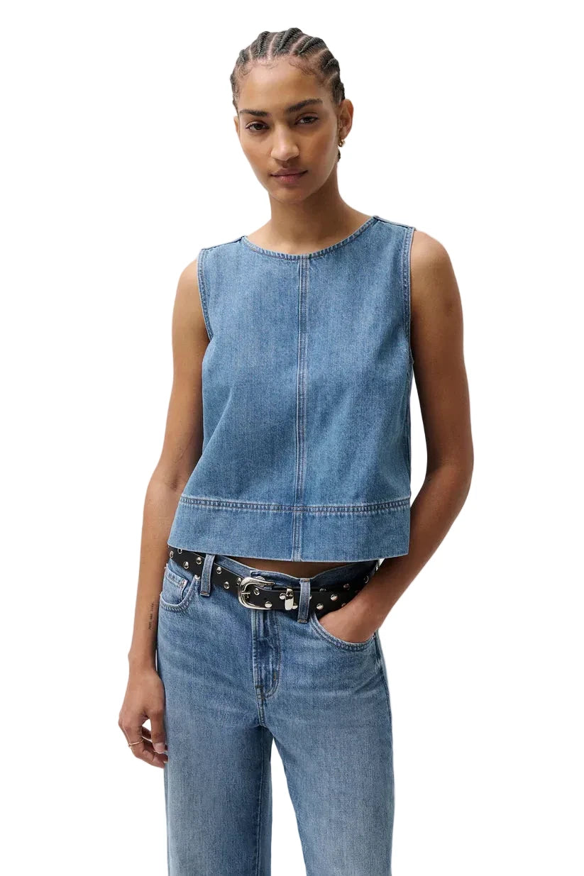 Rue Swing Denim Top