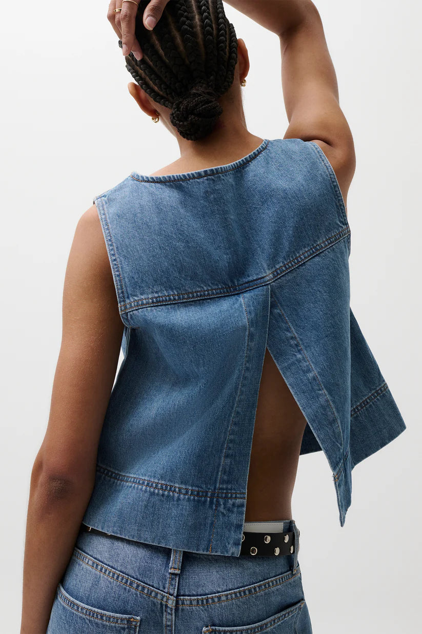 Rue Swing Denim Top