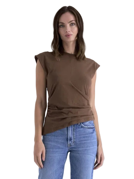 Nya Draped Tee- Java