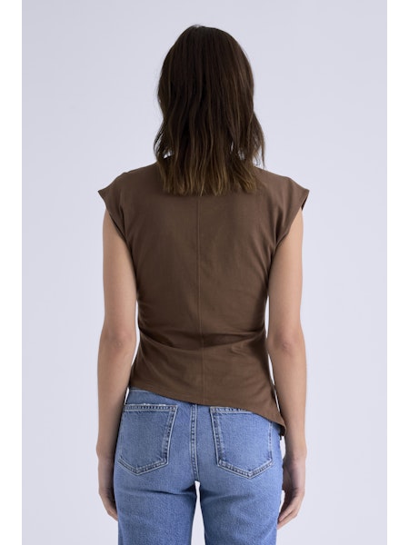 Nya Draped Tee- Java