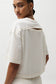 Mae Cropped Tee- Soft White