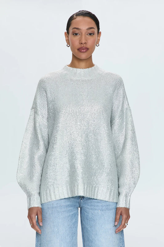 Carlen Sweater- Snow Disco