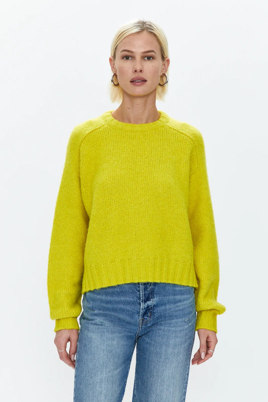 Adina Everyday Sweater- Zest