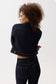 Leonie Cropped Denim Jacket- Nightfall