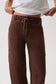 Sabrina Curved Utility Pant- Lindt