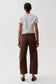 Sabrina Curved Utility Pant- Lindt