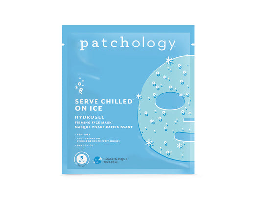 Serve Chilled™ On Ice Hydrogel Face Mask