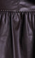 Pippi Ruffle Mini Skirt- Chocolate