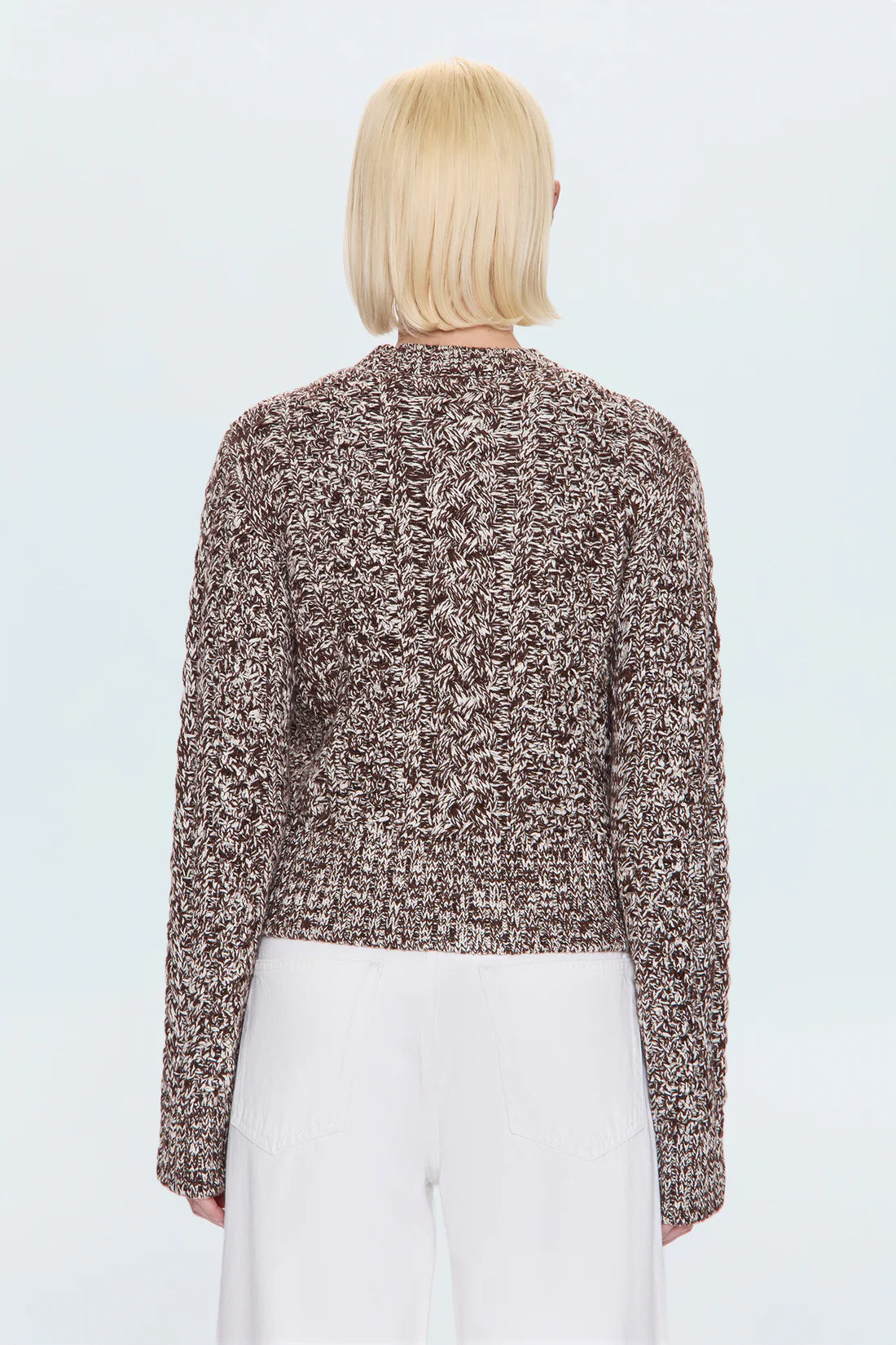 Quinn Sweater- Chocolate Marl