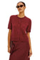 Roman Button Down Sweater- Crimson