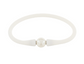 Pearl Accent Silicone Bracelet