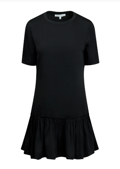 Emery Tshirt Dress- Black