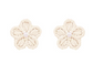 Rattan Flower Stud