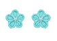 Rattan Flower Stud