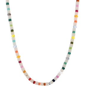 Rainbow Bead Necklace