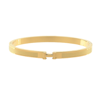 H Solid Gold Bracelet
