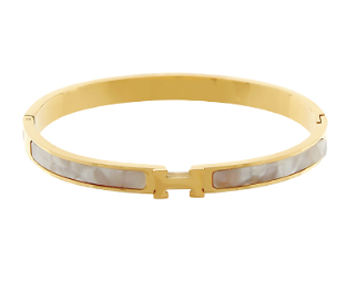 Pearlized H Bracelet