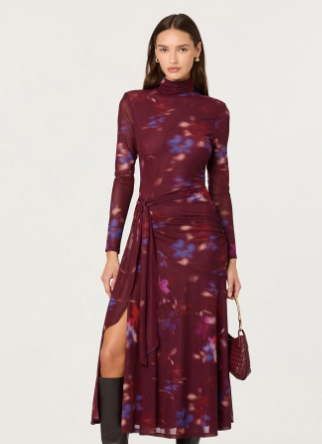 Aubrielle Maxi Dress- Dark Plum
