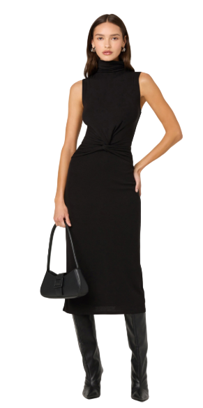 Riana Dress women’s sleek night out dress front view