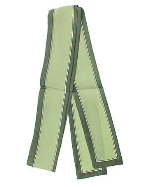 Line Border Twilly Scarf