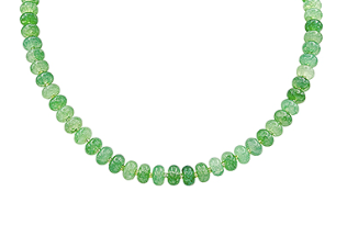 Rondelle Stone Necklace