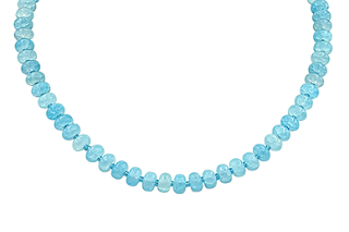 Rondelle Stone Necklace