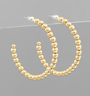 Metal Ball Hoop- 3mm
