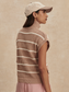 Haney Zip Through Knit- Light Taupe