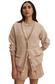 Tarran Knit Cardigan- Light Taupe