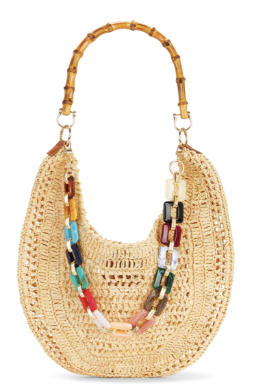 Isla Hobo Bag- Natural