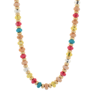 Rondelle Beaded Necklace