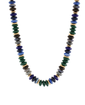 Multi Shape Mixed Bead Necklace