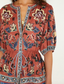 Floral Beauty Blouse- Blush