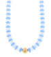 Metal & Color Rondelle Bead Necklace