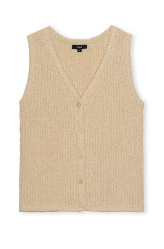 Sade Button Down Sweater- Oat