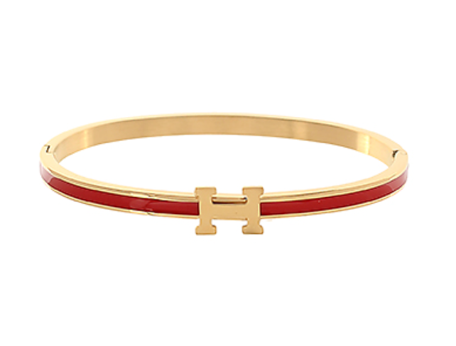 Thin 'H' Bracelet