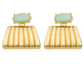 Trapezoid Stone Earring