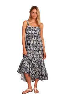 Emma Maxi Dress- Navy