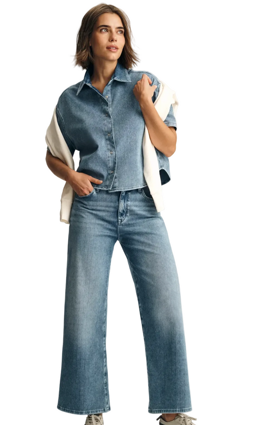 Paloma Wide Leg Jean- Move