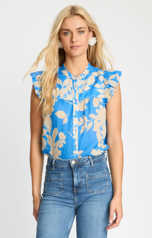 Anthea Top- Sapphire Shadow