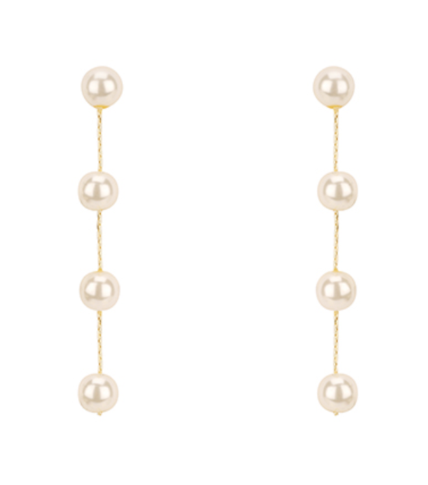 6mm Pearl Drop Earrings