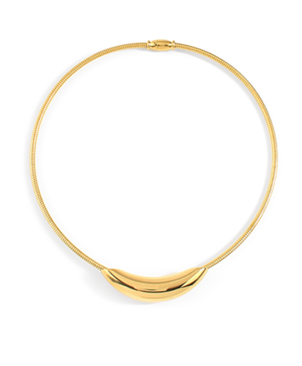Bold Pipe Pendent Choker